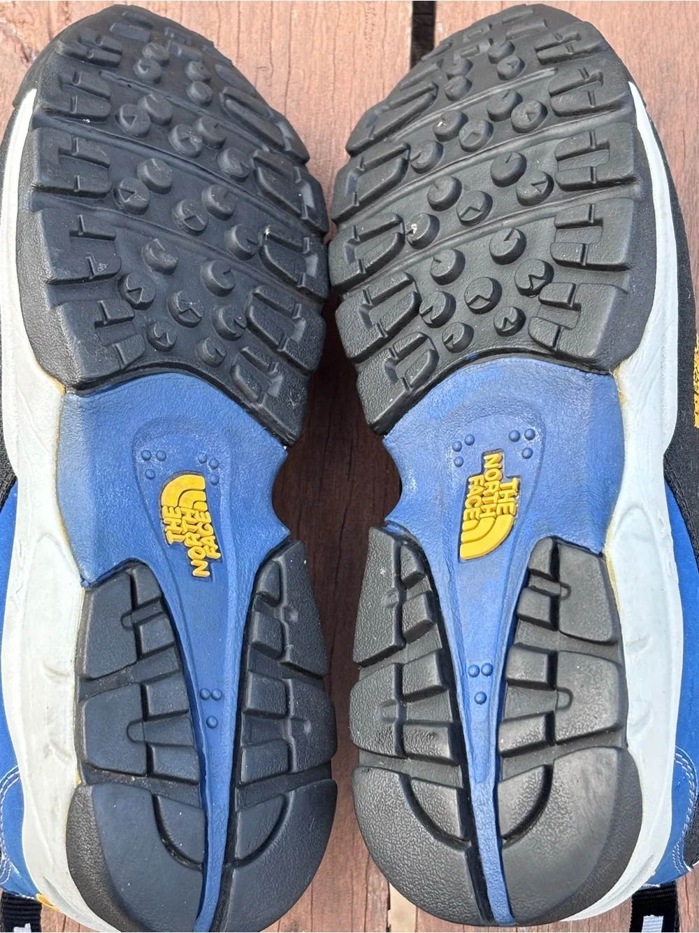 The North Face Men’s Blue, Black Trail Shoes Size 9.5 NICE!!